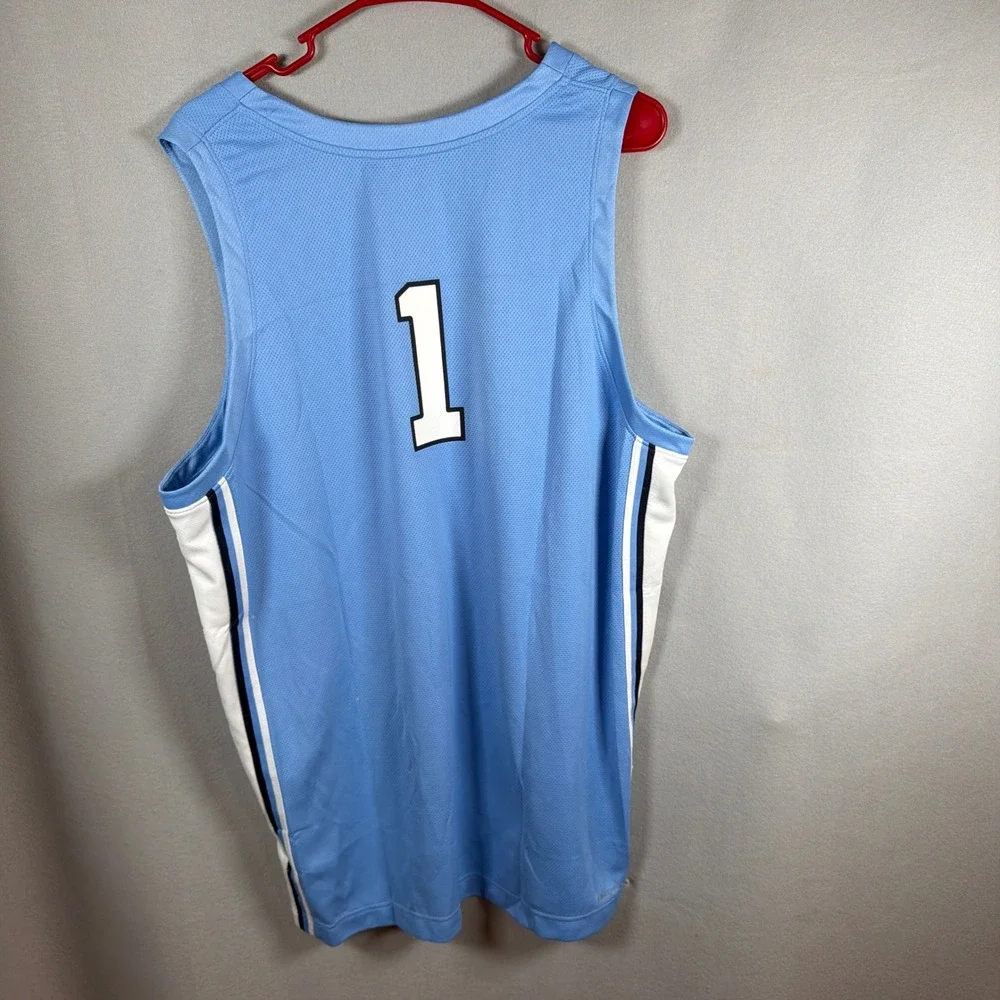 Jordan Jersey Mens XL Blue North Carolina Argyle Basketball Summer Festival Vaca